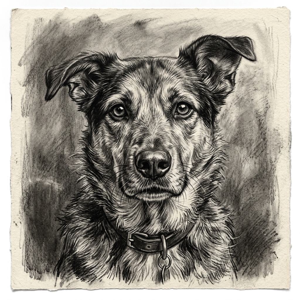 Mixed Breed Houtskool