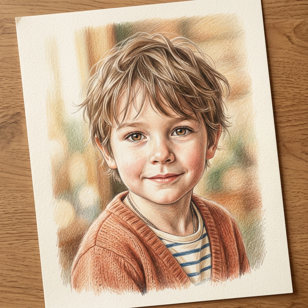 Klein Jongetje Kleur